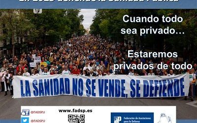 En 2023 defiende la sanidad pública