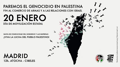 El día 20 paremos el genocidio en Gaza