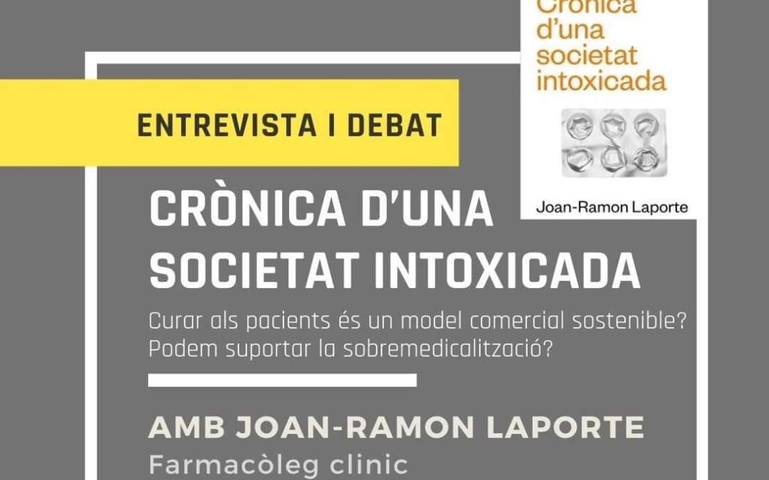 Crónica de una sociedad intoxicada. JR Laporte. 29 de Mayo en Palma