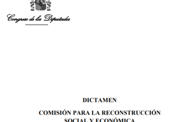 ¿Qué fue de las conclusiones sobre Sanidad y Salud Pública del Dictamen para la Reconstrucción Social y Económica?