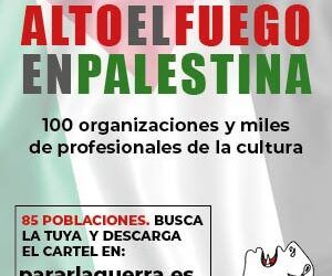 La FADSP apoya la «Jornada Estatal por el alto el fuego en Palestina» | 29 de marzo