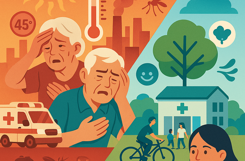 El cambio climático: una emergencia sanitaria que afecta a la salud y mata