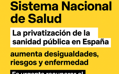 Salvar nuestro Sistema Nacional de Salud