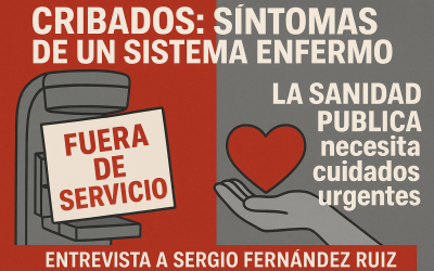 La Sanidad Pública necesita cuidados urgentes. Entrevista a Sergio Fernández Ruiz (ADSPM-FADSP) en Carne Cruda