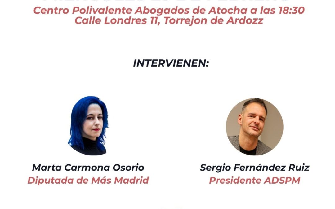 Jornada «La Sanidad de Torrejón está en venta» | Madrid, 25 de febrero