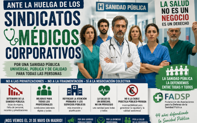 Ante la huelga de los sindicatos médicos corporativos
