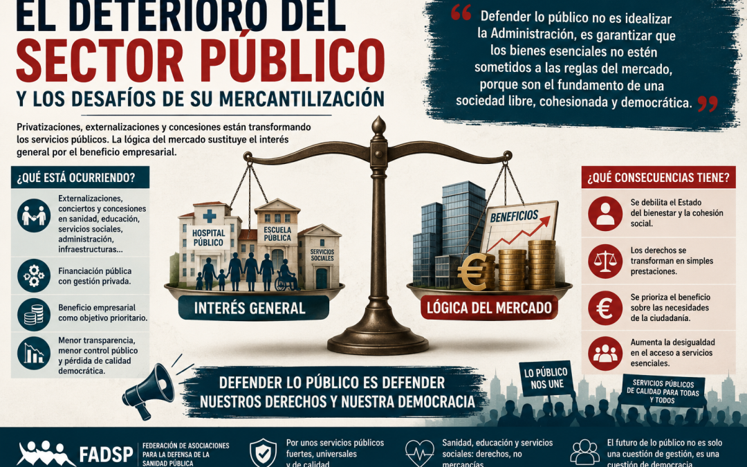 El deterioro del sector público y los desafíos de su mercantilización