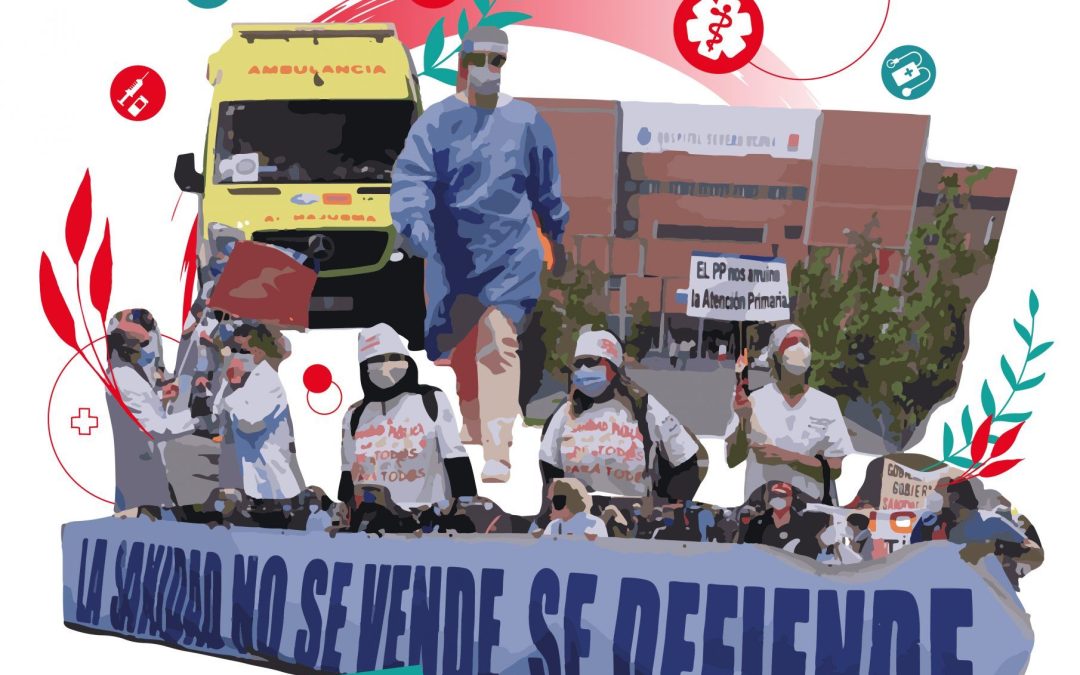 Manifestación por una Sanidad madrileña Pública – 22 de octubre